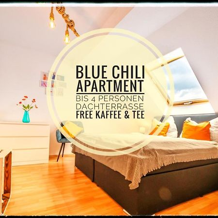 Blue Chili 19 Schoene Dachterasse Zentral Modern Bis 4 Pers Magdeburg Zewnętrze zdjęcie