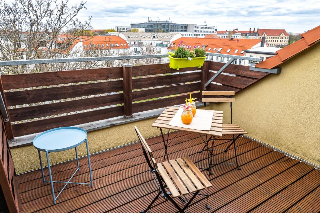 Blue Chili 19 Schoene Dachterasse Zentral Modern Bis 4 Pers Magdeburg Zewnętrze zdjęcie